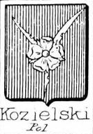 Kozielski Coat of Arms / Family Crest 1