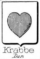 Krabbe Coat of Arms / Family Crest 2