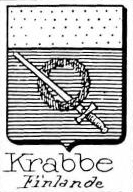 Krabbe Coat of Arms / Family Crest 3