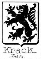 Krack Coat of Arms / Family Crest 0