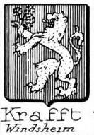 Krafft Coat of Arms / Family Crest 9