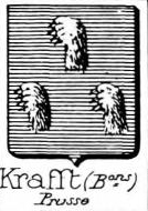 Krafft Coat of Arms / Family Crest 3