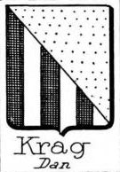 Krag Coat of Arms / Family Crest 1