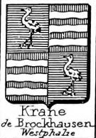 Krane Coat of Arms / Family Crest 3