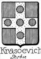 Krasoevich Coat of Arms / Family Crest 1