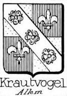 Krautvogel Coat of Arms / Family Crest 0