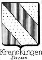 Krenckingen Coat of Arms / Family Crest 0