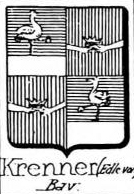 Krenner Coat of Arms / Family Crest 1