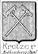 Kretzer Coat of Arms / Family Crest 0