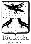 Kreusch Coat of Arms / Family Crest 0