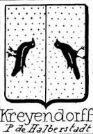 Kreyendorff Coat of Arms / Family Crest 0