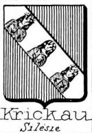 Krickau Coat of Arms / Family Crest 2