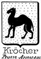 Krocher Coat of Arms / Family Crest 3