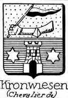 Kronwiesen Coat of Arms / Family Crest 0