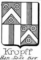 Kropff Coat of Arms / Family Crest 4
