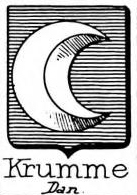 Krumme Coat of Arms / Family Crest 1