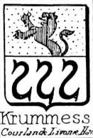Krummess Coat of Arms / Family Crest 1