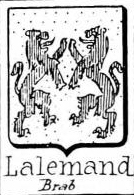 Lalemand Coat of Arms / Family Crest 0