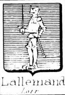 LAllemand Coat of Arms / Family Crest 3