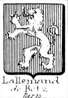 LAllemand Coat of Arms / Family Crest 4