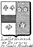 LAllemand Coat of Arms / Family Crest 5