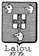 Lalou Coat of Arms / Family Crest 1