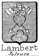 Lambert Coat of Arms / Family Crest 13