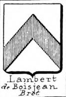 Lambert Coat of Arms / Family Crest 15