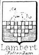 Lambert Coat of Arms / Family Crest 2