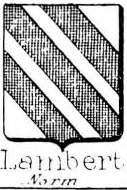 Lambert Coat of Arms / Family Crest 4