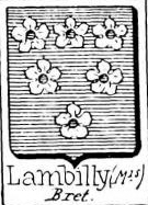 Lambilly Coat of Arms / Family Crest 0
