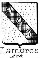 Lambres Coat of Arms / Family Crest 0