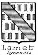 Lamet Coat of Arms / Family Crest 2