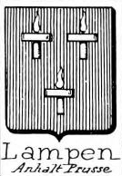 Lampen Coat of Arms / Family Crest 2