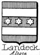 Landeck Coat of Arms / Family Crest 2