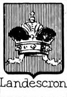 Landescron Coat of Arms / Family Crest 1
