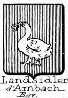 Landsidler Coat of Arms / Family Crest 1