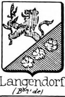 Langendorf Coat of Arms / Family Crest 0