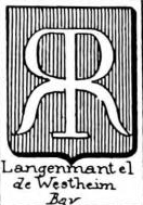 Langenmantel Coat of Arms / Family Crest 5
