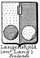 Langenskjold Coat of Arms / Family Crest 0