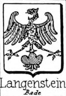 Langenstein Coat of Arms / Family Crest 1
