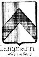 Langmann Coat of Arms / Family Crest 1
