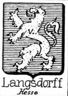 Langsdorff Coat of Arms / Family Crest 0