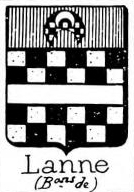 Lanne Coat of Arms / Family Crest 1