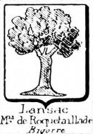 Lansac Coat of Arms / Family Crest 1