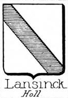 Lansinck Coat of Arms / Family Crest 0