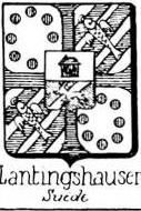Lantingshausen Coat of Arms / Family Crest 1