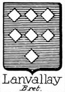 Lanvallay Coat of Arms / Family Crest 0