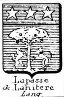 Lapasse Coat of Arms / Family Crest 0
