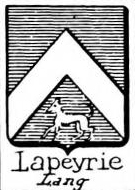 Lapeyrie Coat of Arms / Family Crest 1